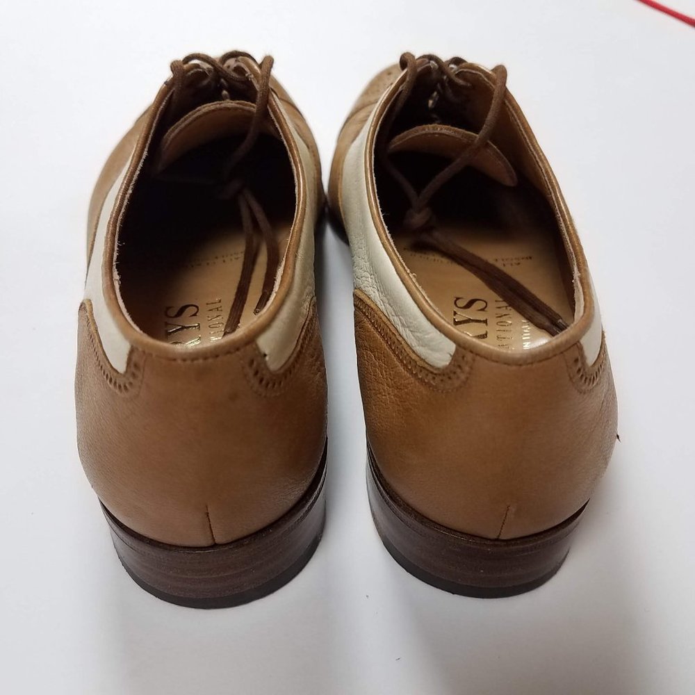 Gary's International Oxfords Flats Sz 7.5 Brown - Picture 6 of 10